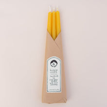 Load image into Gallery viewer, Pure Beeswax Candles, Set of 3
