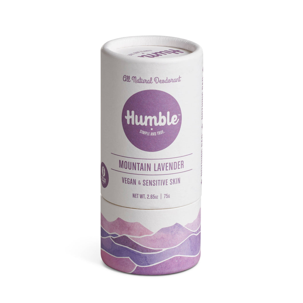 Vegan/Sensitive Skin Mountain Lavender Deodorant - Plastic Free