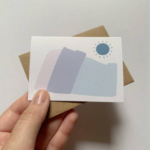Tiny Enclosure Card - Blue Mountains